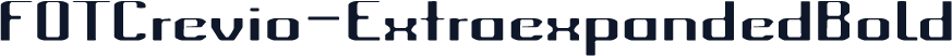 FOTCrevio-ExtraexpandedBold
