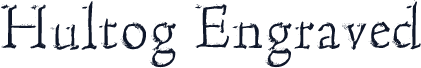 Hultog Engraved