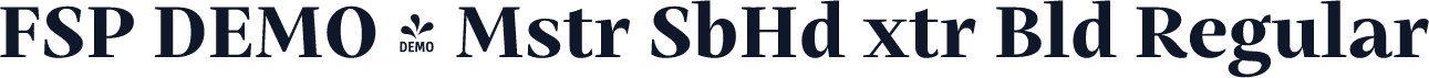 FSP DEMO - Mstr SbHd xtr Bld Regular