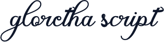 gloretha script