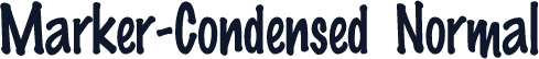 Marker-Condensed Normal