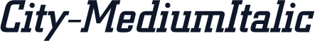 City-MediumItalic