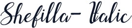 Shefilla-Italic