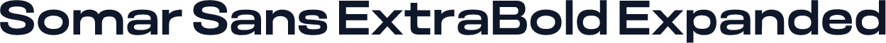Somar Sans ExtraBold Expanded