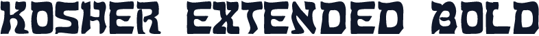 Kosher Extended Bold