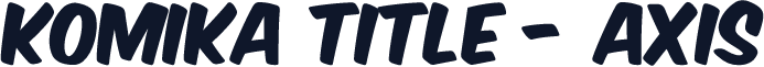 Komika Title - Axis
