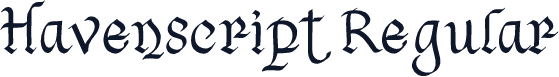 Havenscript Regular