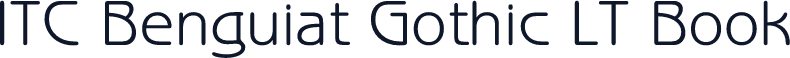 ITC Benguiat Gothic LT Book