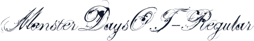MonsterDaysOT-Regular
