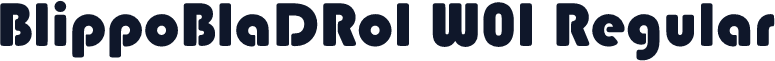 BlippoBlaDRo1 W01 Regular