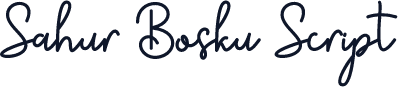 Sahur Bosku Script