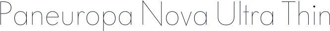 Paneuropa Nova Ultra Thin