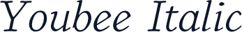 Youbee Italic