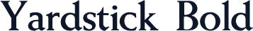 Yardstick Bold