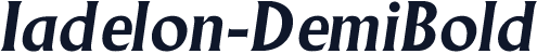 Iadelon-DemiBold
