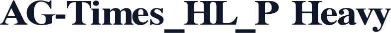 AG-Times_HL_P Heavy