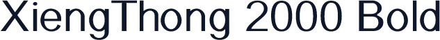 XiengThong 2000 Bold