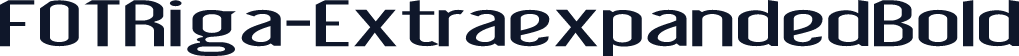FOTRiga-ExtraexpandedBold