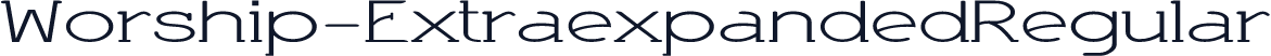 Worship-ExtraexpandedRegular