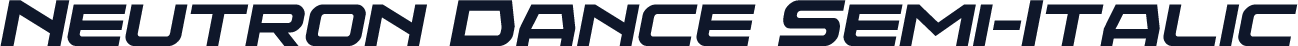 Neutron Dance Semi-Italic