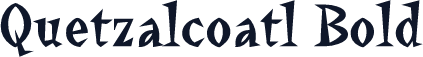 Quetzalcoatl Bold
