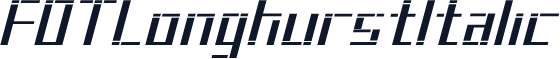 FOTLonghurstItalic