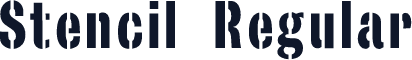 Stencil Regular