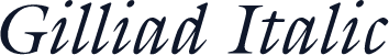 Gilliad Italic