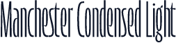 Manchester Condensed Light