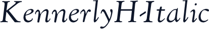 KennerlyH-Italic