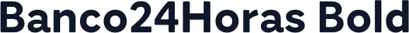Banco24Horas Bold