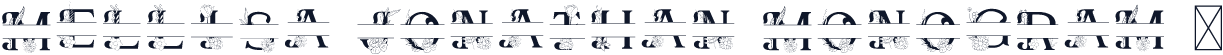 Mellisa Jonathan Monogram 1