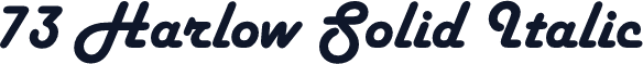 73 Harlow Solid Italic