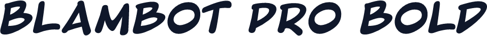 Blambot Pro Bold