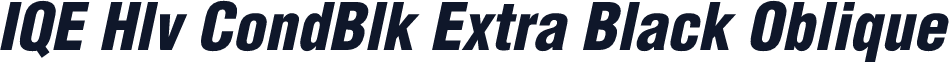 IQE Hlv CondBlk Extra Black Oblique