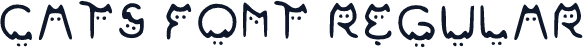 Cats Font Regular