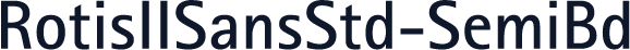 RotisIISansStd-SemiBd