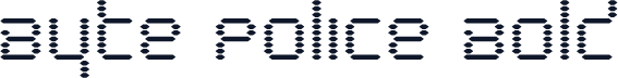 Byte Police Bold