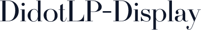 DidotLP-Display