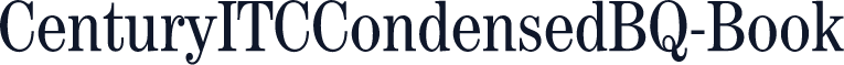 CenturyITCCondensedBQ-Book
