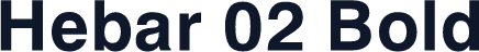 Hebar 02 Bold