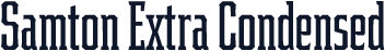 Samton Extra Condensed