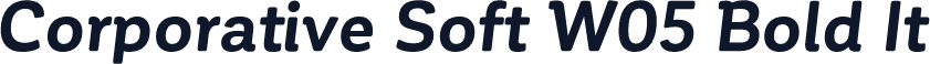 Corporative Soft W05 Bold It