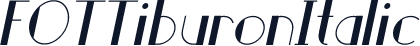 FOTTiburonItalic