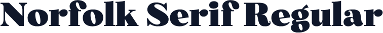 Norfolk Serif Regular