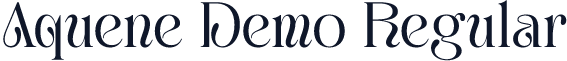 Aquene Demo Regular