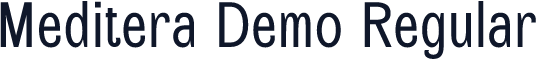 Meditera Demo Regular