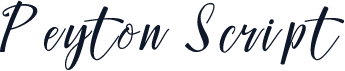 Peyton Script