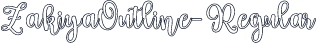 ZakiyaOutline-Regular