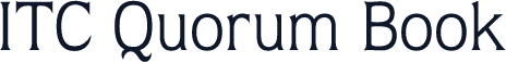 ITC Quorum Book